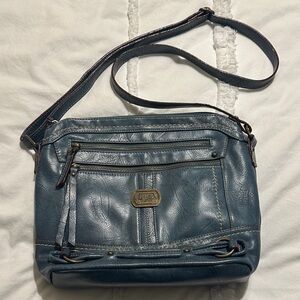 boc crossbody or shoulder purse in blue